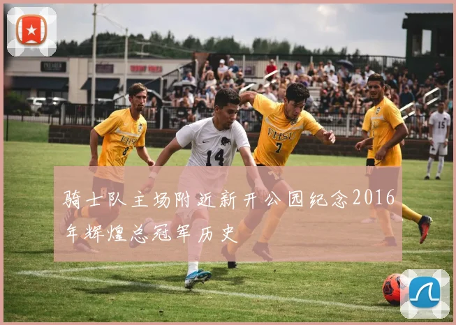 骑士队主场附近新开公园纪念2016年辉煌总冠军历史